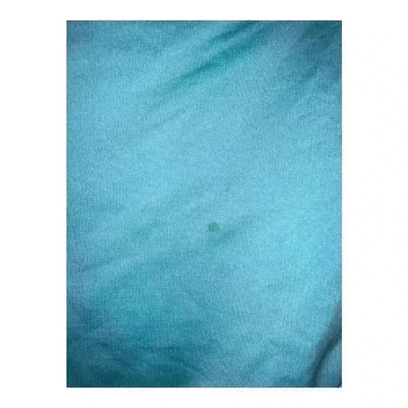 Kate Spade Blue Heart Buckle High Waist Bikini Bottom, Small - Picture 6 of 8